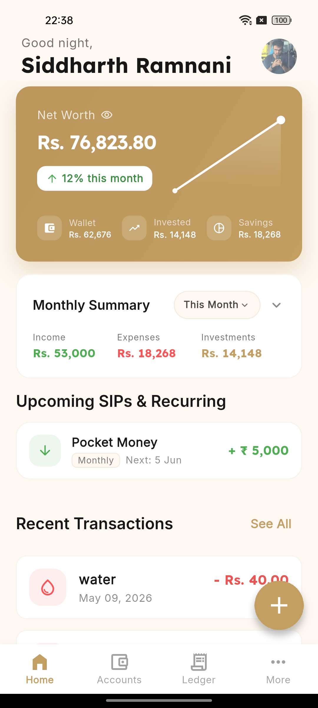 Batua Dashboard